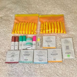 14 Drunk Elephant Samples + 2 Drunk Elephant Sample Pouches